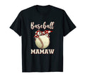 Baseball Mamaw Womens Softball T-Shirt - Custom Art Print Men Women - T-Shirt, Sweatshirt, Hoodie