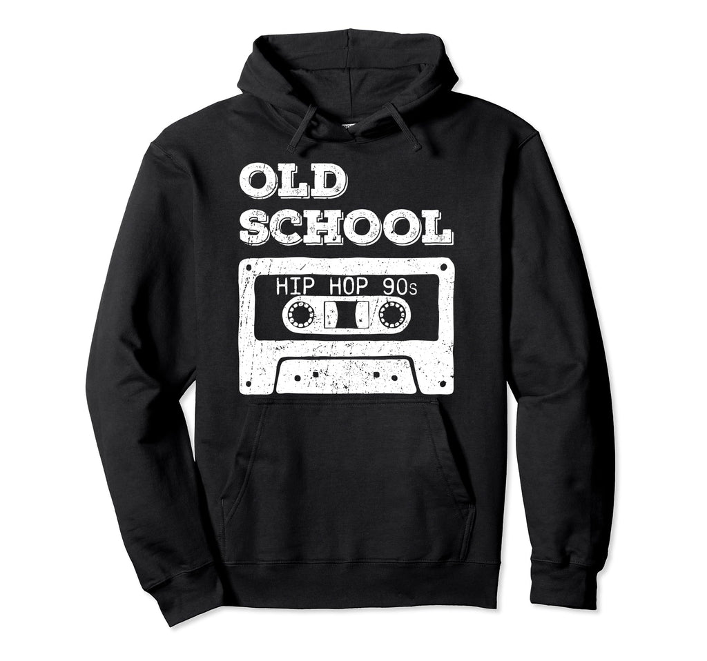Old School Hip Hop Cassette Tape Rap Hoodie - Custom Art Print for Adults - T-Shirt, Sweatshirt, Hoodie