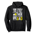 Favorite Players Call Me Dad Softball Hoodie - Trendy Graphic Unisex - T-Shirt, Sweatshirt, Hoodie