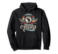 Alaska State Animal Moose Sweet Home Boho Hoodie - Graphic Print for Adults - T-Shirt, Sweatshirt, Hoodie