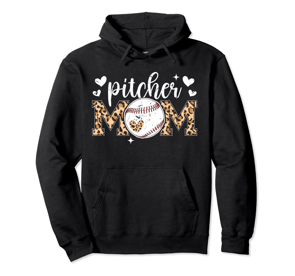 Baseball Pitcher Mom Baseball Pitcher Hoodie - Custom Art Print Men Women - T-Shirt, Sweatshirt, Hoodie