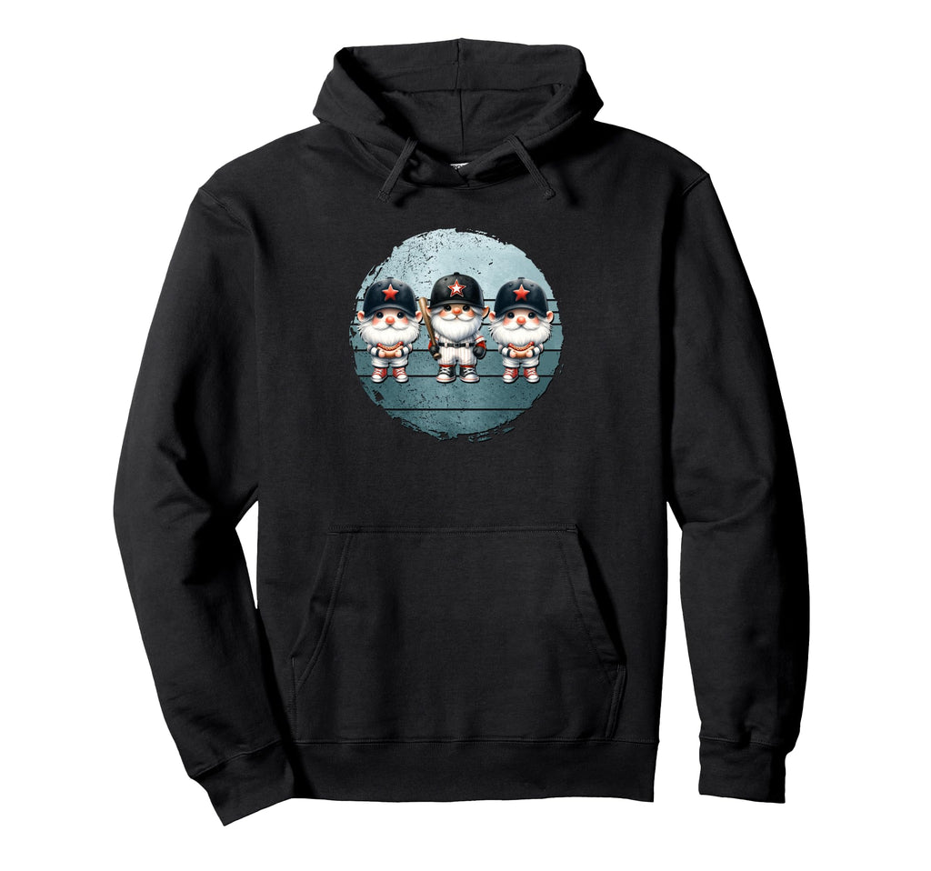 Baseball Hot Dog Gnomes Baseball Mom And Dad Hoodie - Trendy Graphic Unisex - T-Shirt, Sweatshirt, Hoodie