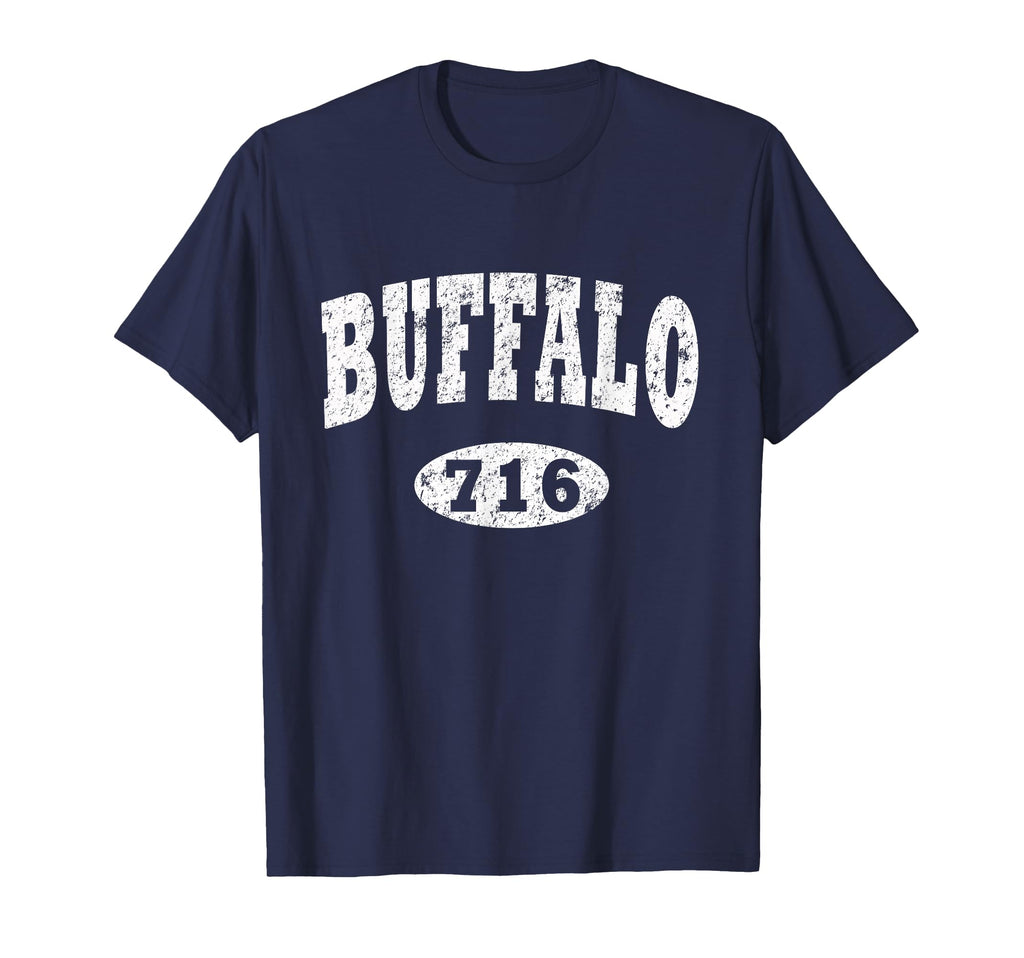 Buffalo 716 Bflo Wny Distressed B Lo T-Shirt - Streetwear Style Unisex - T-Shirt, Sweatshirt, Hoodie