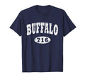Buffalo 716 Bflo Wny Distressed B Lo T-Shirt - Streetwear Style Unisex - T-Shirt, Sweatshirt, Hoodie