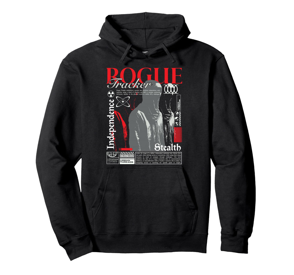 Y2K Rogue Bold Urban Graffiti Hoodie - Minimalist Print for Adults - T-Shirt, Sweatshirt, Hoodie