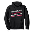 Travis D Arnaud Lovin Valentines Day Hoodie - Minimalist Print for Adults - T-Shirt, Sweatshirt, Hoodie