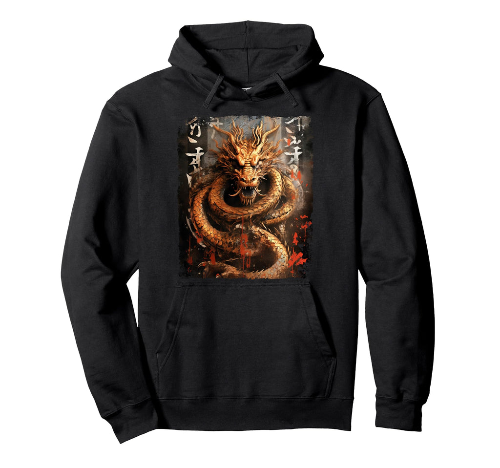 Dragon Streetwear Aesthetic Dragon Hoodie - Aesthetic Graphic Unisex - T-Shirt, Sweatshirt, Hoodie