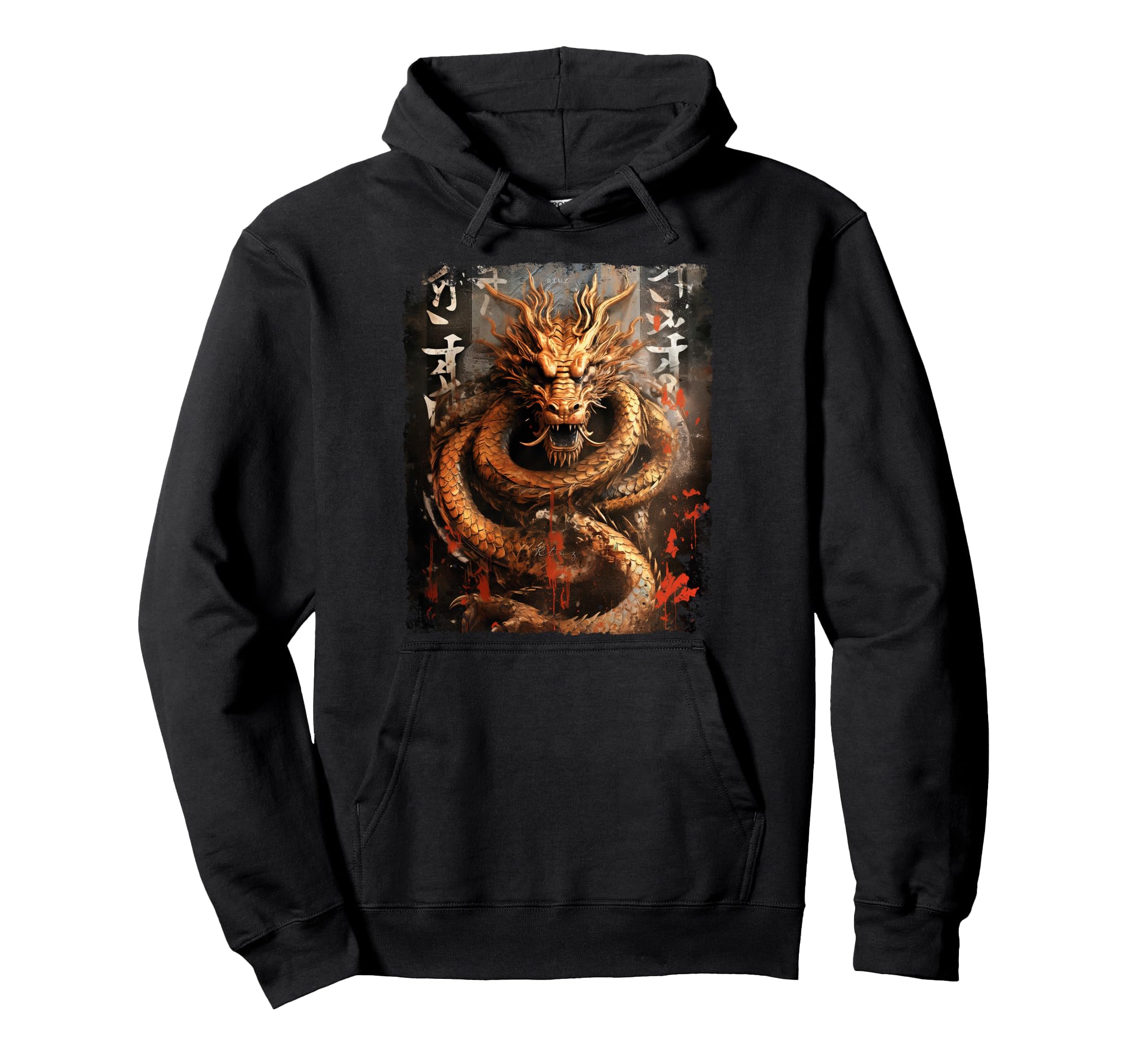 Dragon Streetwear Aesthetic Dragon Hoodie - Aesthetic Graphic Unisex - T-Shirt, Sweatshirt, Hoodie