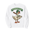 Outnumbered Mom Goose Baseball Mama Sweatshirt - Aesthetic Graphic Unisex - T-Shirt, Sweatshirt, Hoodie