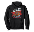 Inline Skater Roller Skate Skating Hoodie - Fun Novelty Design for Adults - T-Shirt, Sweatshirt, Hoodie