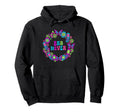 Brb Never Y2K Aesthetic Tech Boho Hoodie - Casual Everyday Wear for Adults - T-Shirt, Sweatshirt, Hoodie