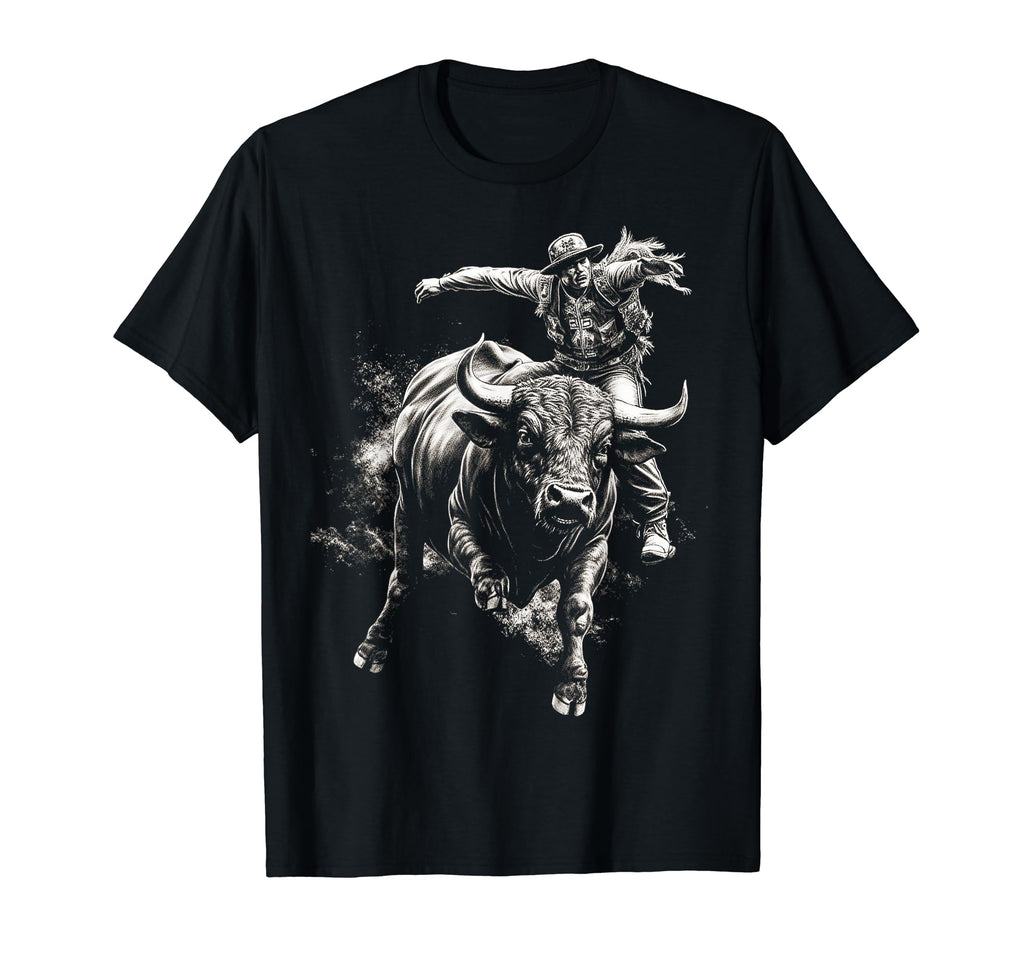 Cowboy Rodeo Horse Riding Usa T-Shirt - Casual Everyday Wear for Adults - T-Shirt, Sweatshirt, Hoodie