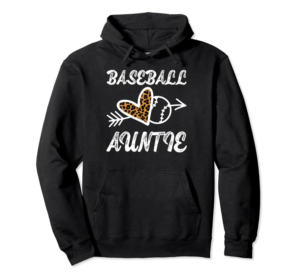 Baseball Auntie Proud Baseball Hoodie - Casual Everyday Wear for Adults - T-Shirt, Sweatshirt, Hoodie