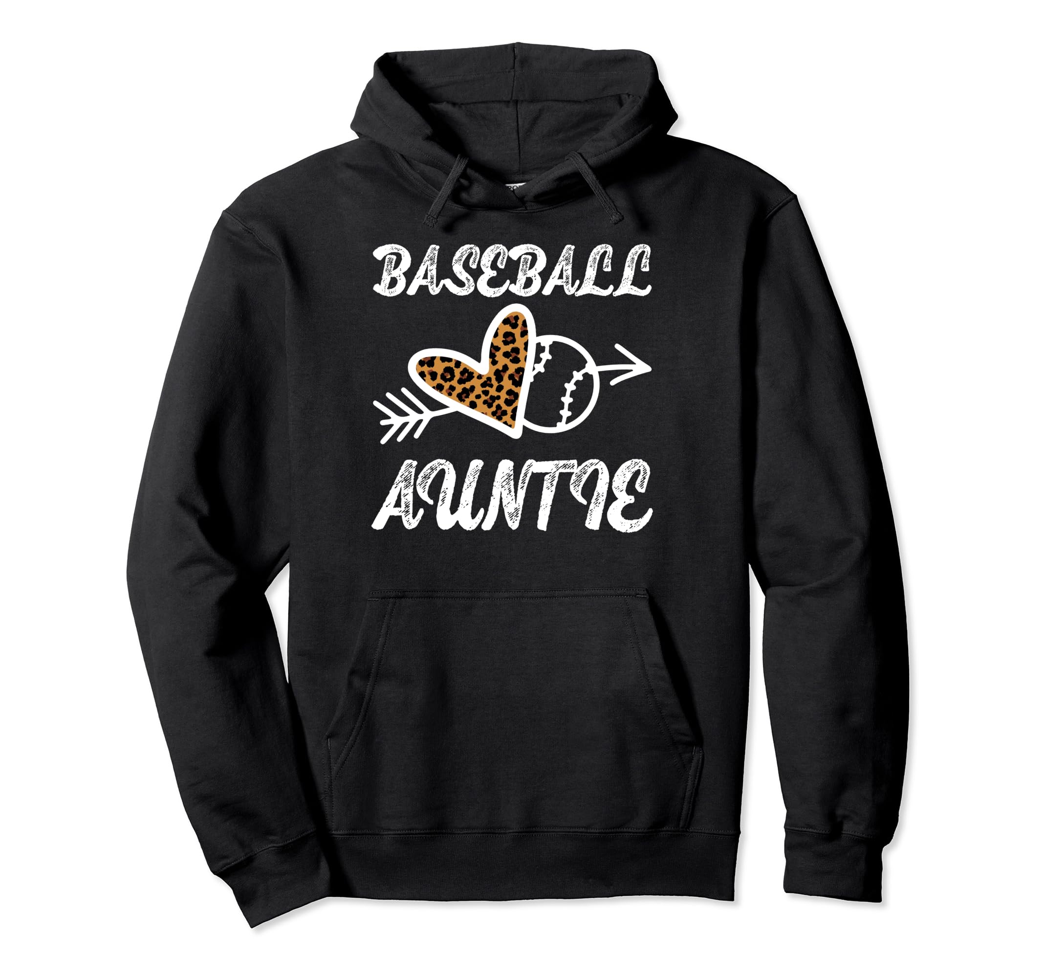 Baseball Auntie Proud Baseball Hoodie - Casual Everyday Wear for Adults - T-Shirt, Sweatshirt, Hoodie