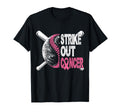 Strike Out Cancer Breast Cancer T-Shirt - Unique Graphic for Adults - T-Shirt, Sweatshirt, Hoodie