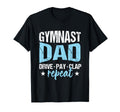 Gymnastics Fan Father Gymnast Dad T-Shirt - Casual Everyday Wear Men Women - T-Shirt, Sweatshirt, Hoodie