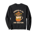 Boho Grandmacore Thrifting Tea Drinker T-Shirt - Graphic Print Unisex - T-Shirt, Sweatshirt, Hoodie