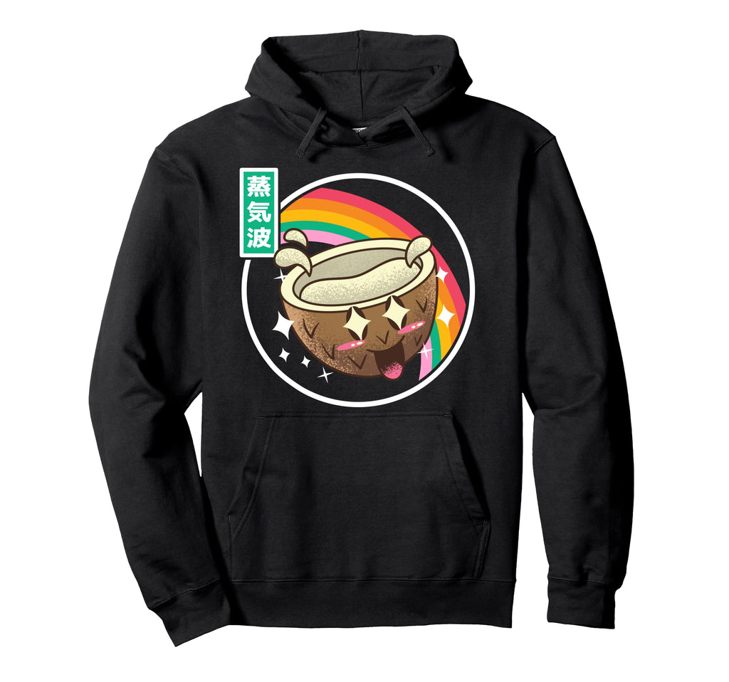 Happy Coconut Digital Japan 80S Otaku Hoodie - Graphic Print for Adults - T-Shirt, Sweatshirt, Hoodie