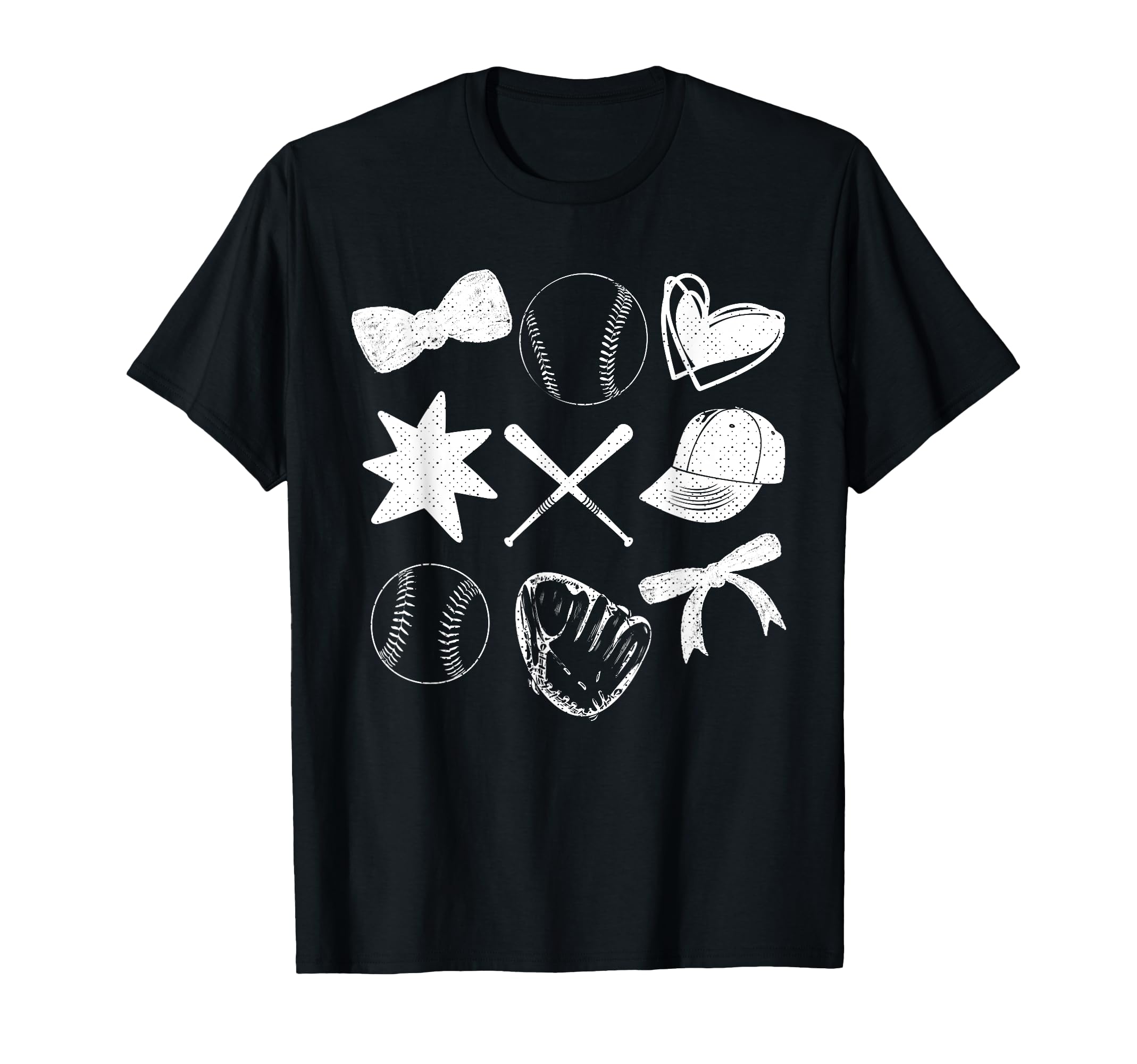 Baseball Mama Coquette Bow Baseball Mom T-Shirt - Custom Art Print Unisex - T-Shirt, Sweatshirt, Hoodie