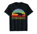 Edmontosaurus Sunset Dinosaur T-Shirt - Graphic Print for Adults - T-Shirt, Sweatshirt, Hoodie