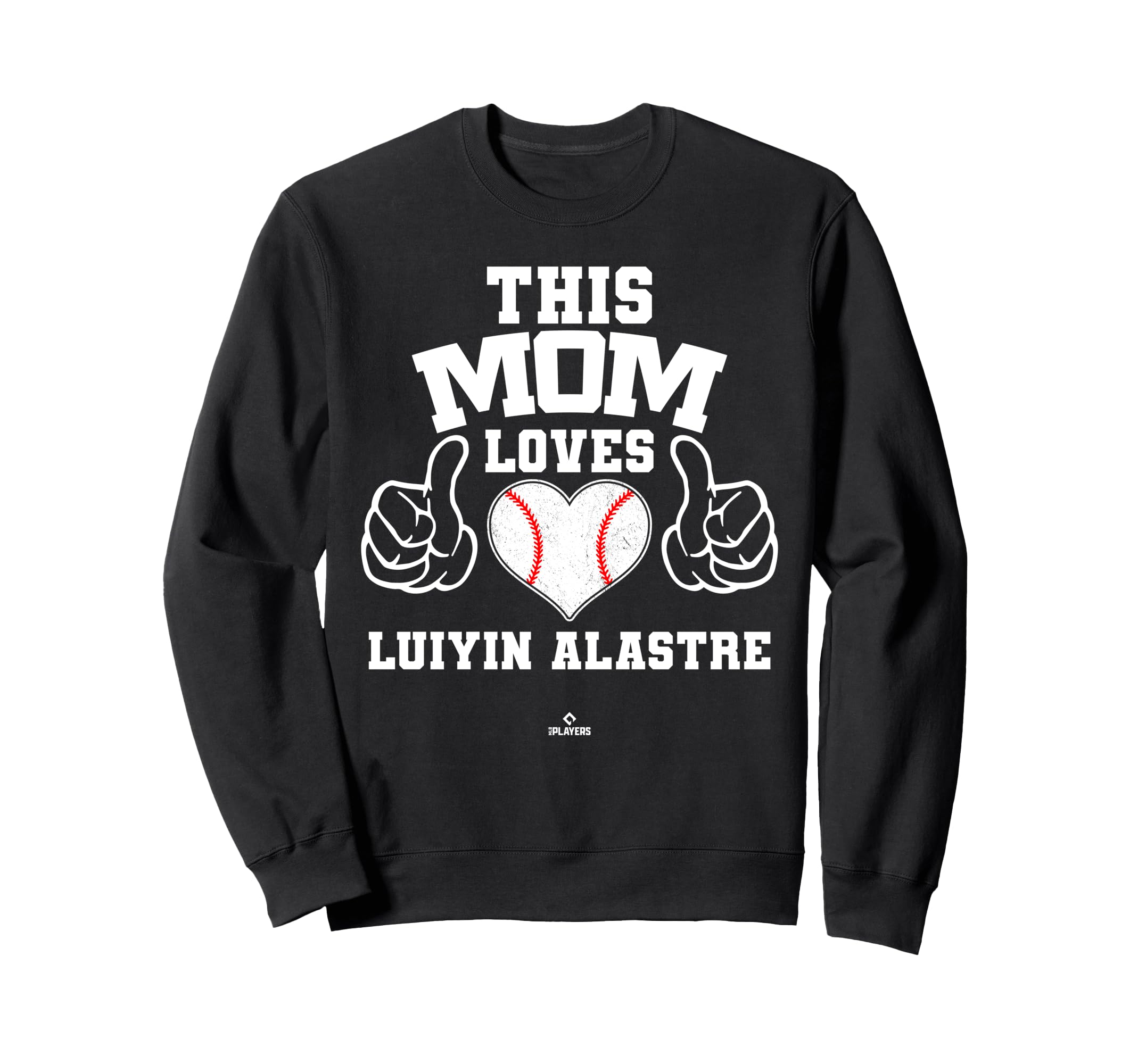 This Mom Loves Luiyin Alastre Sweatshirt - Trendy Graphic for Adults - T-Shirt, Sweatshirt, Hoodie