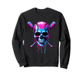 Baseball Ice Cream Dripping Sweatshirt - Trendy Graphic for Adults - T-Shirt, Sweatshirt, Hoodie