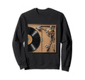 Old School Hip Hop Vinyl Sweatshirt - Casual Everyday Wear for Adults - T-Shirt, Sweatshirt, Hoodie
