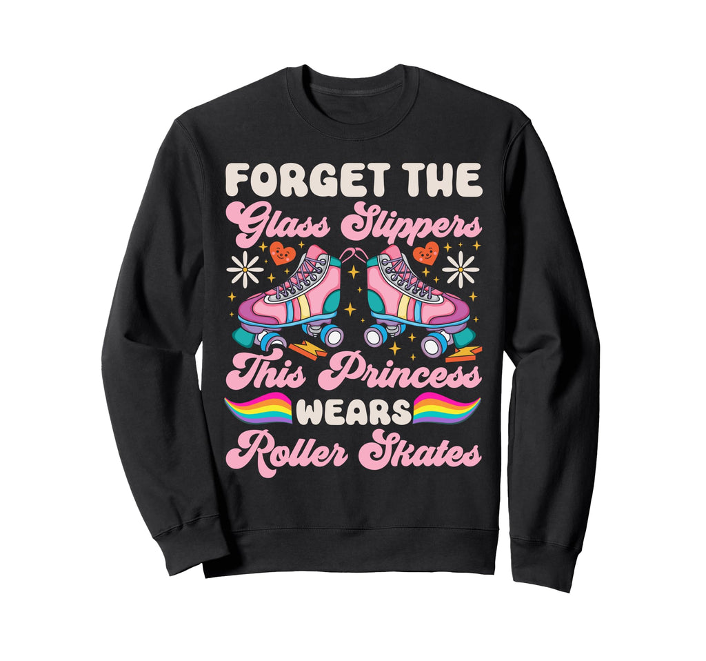 Roller Skating Skate 1970S Forget Sweatshirt - Custom Art Print for Adults - T-Shirt, Sweatshirt, Hoodie