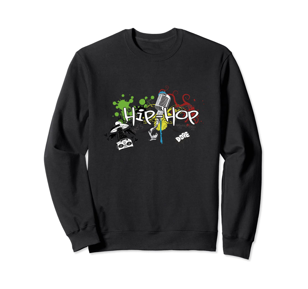 Old School Hip Hop Urban Wear Dope Sweatshirt - Novelty Apparel for Adults - T-Shirt, Sweatshirt, Hoodie
