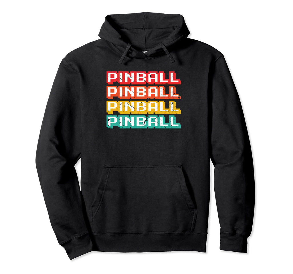 Pinball Wizard Arcade Machine Gamer Hoodie - Minimalist Print for Adults - T-Shirt, Sweatshirt, Hoodie