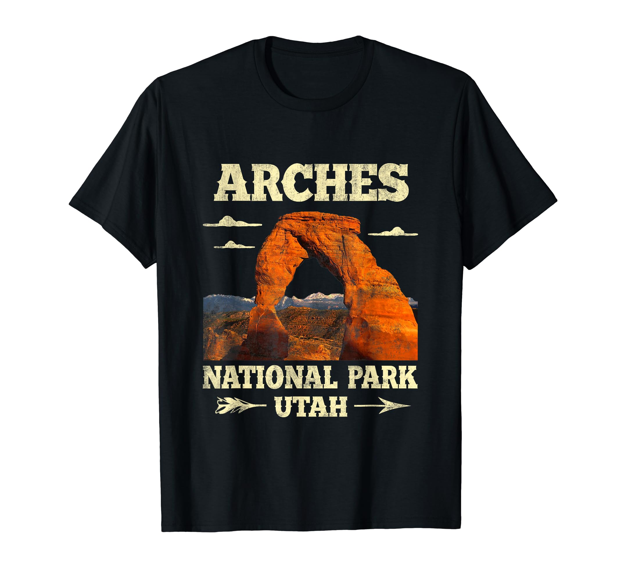 Arches National Park Funny T-Shirt - Minimalist Print for Adults - T-Shirt, Sweatshirt, Hoodie