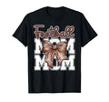 Football Mom Coquette Bow Sport T-Shirt - Casual Everyday Wear Men Women - T-Shirt, Sweatshirt, Hoodie