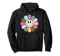 Happy Wildflower Floral Leopard Boho Hoodie - Novelty Apparel Men Women - T-Shirt, Sweatshirt, Hoodie