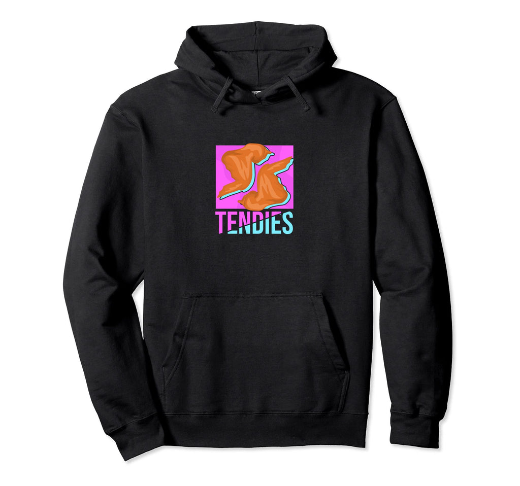 Vaporwave Tendies Chicken Tenders Hoodie - Aesthetic Graphic Unisex - T-Shirt, Sweatshirt, Hoodie