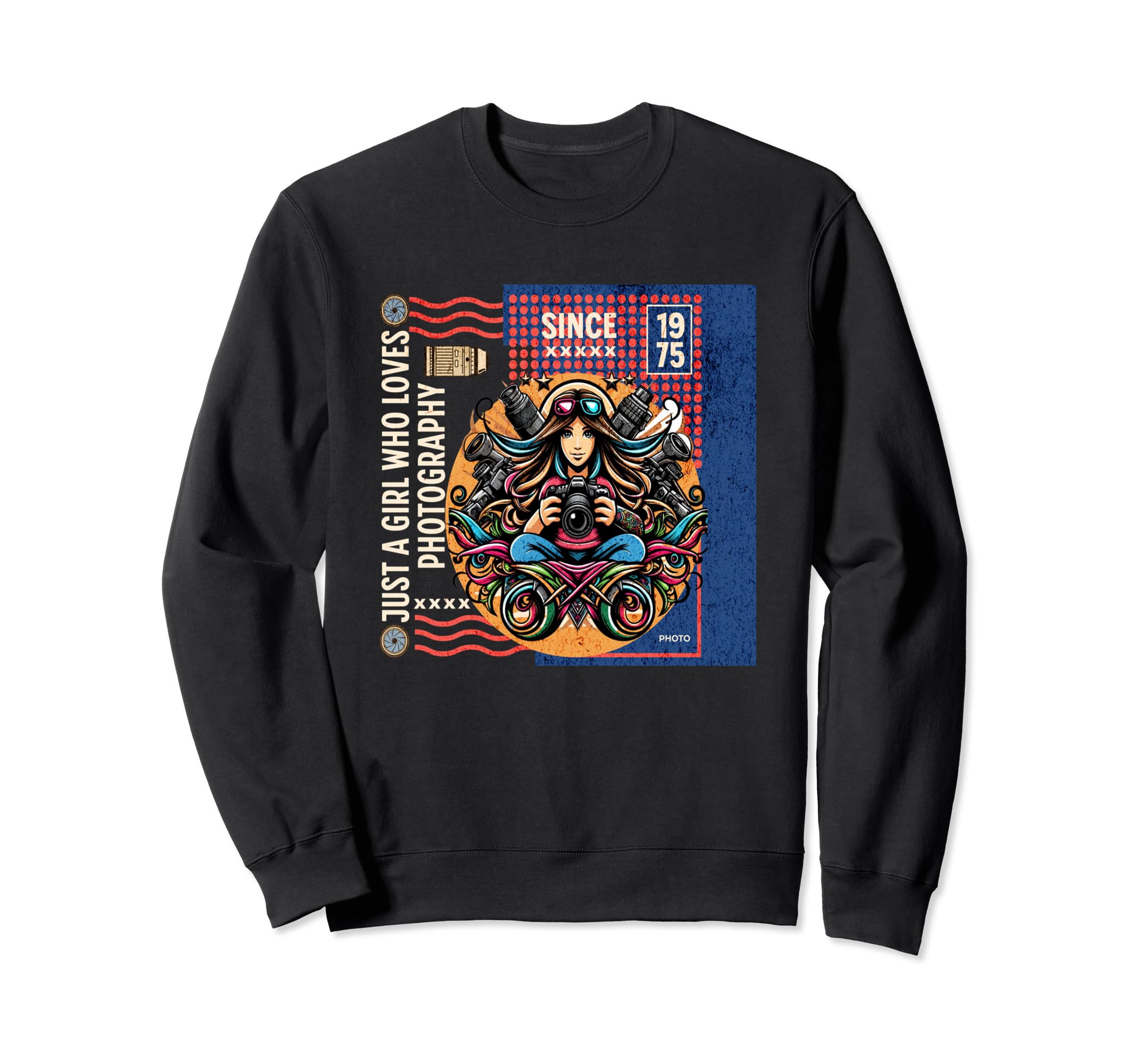 Funny Photography Lover Cameraman Sweatshirt - Custom Art Print Men Women - T-Shirt, Sweatshirt, Hoodie