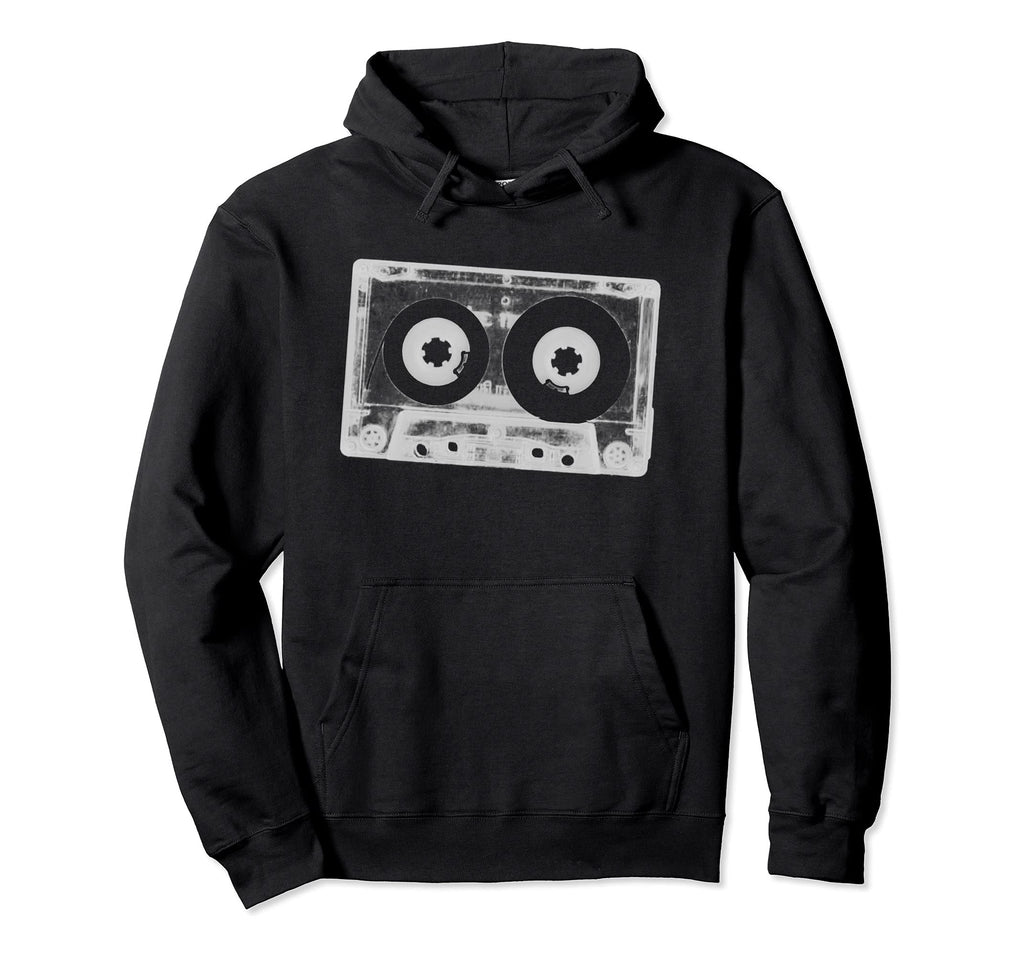 Tape 80S 90S Oldschool Cassette Hoodie - Aesthetic Graphic Unisex - T-Shirt, Sweatshirt, Hoodie