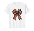 Womens Moms Coquette Bow Football T-Shirt - Casual Everyday Wear Men Women - T-Shirt, Sweatshirt, Hoodie