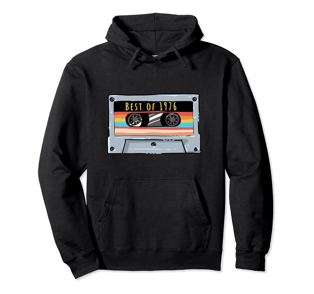 Best 1976 Cassette And Hoodie - Custom Art Print Men Women - T-Shirt, Sweatshirt, Hoodie
