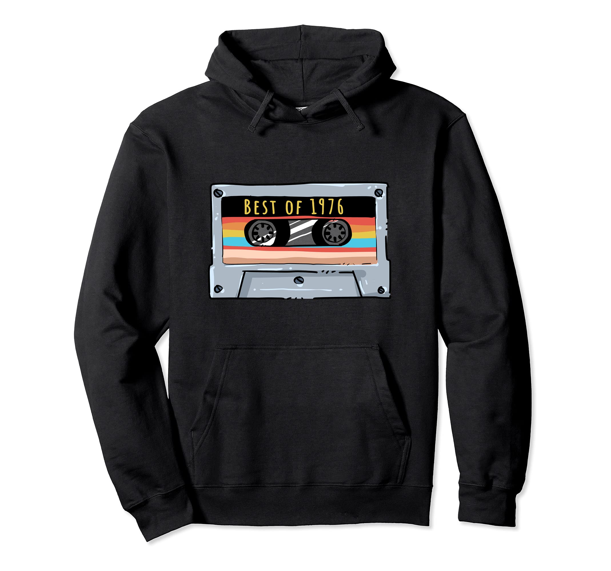 Best 1976 Cassette And Hoodie - Custom Art Print Men Women - T-Shirt, Sweatshirt, Hoodie