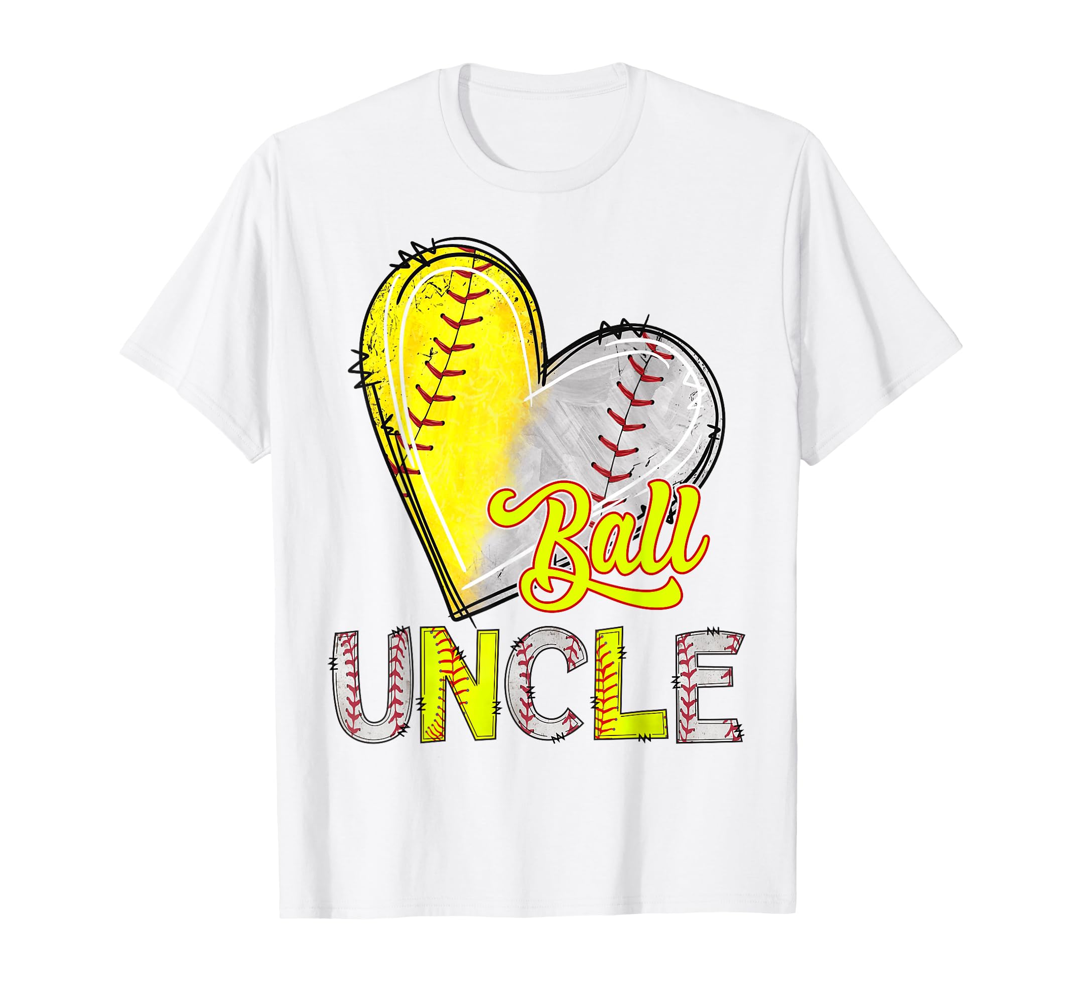 Uncle Both Baseball Softball Lover T-Shirt - Custom Art Print for Adults - T-Shirt, Sweatshirt, Hoodie