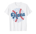 Baseball Mama Leopard Game Day Baseball T-Shirt - Unique Graphic Unisex - T-Shirt, Sweatshirt, Hoodie