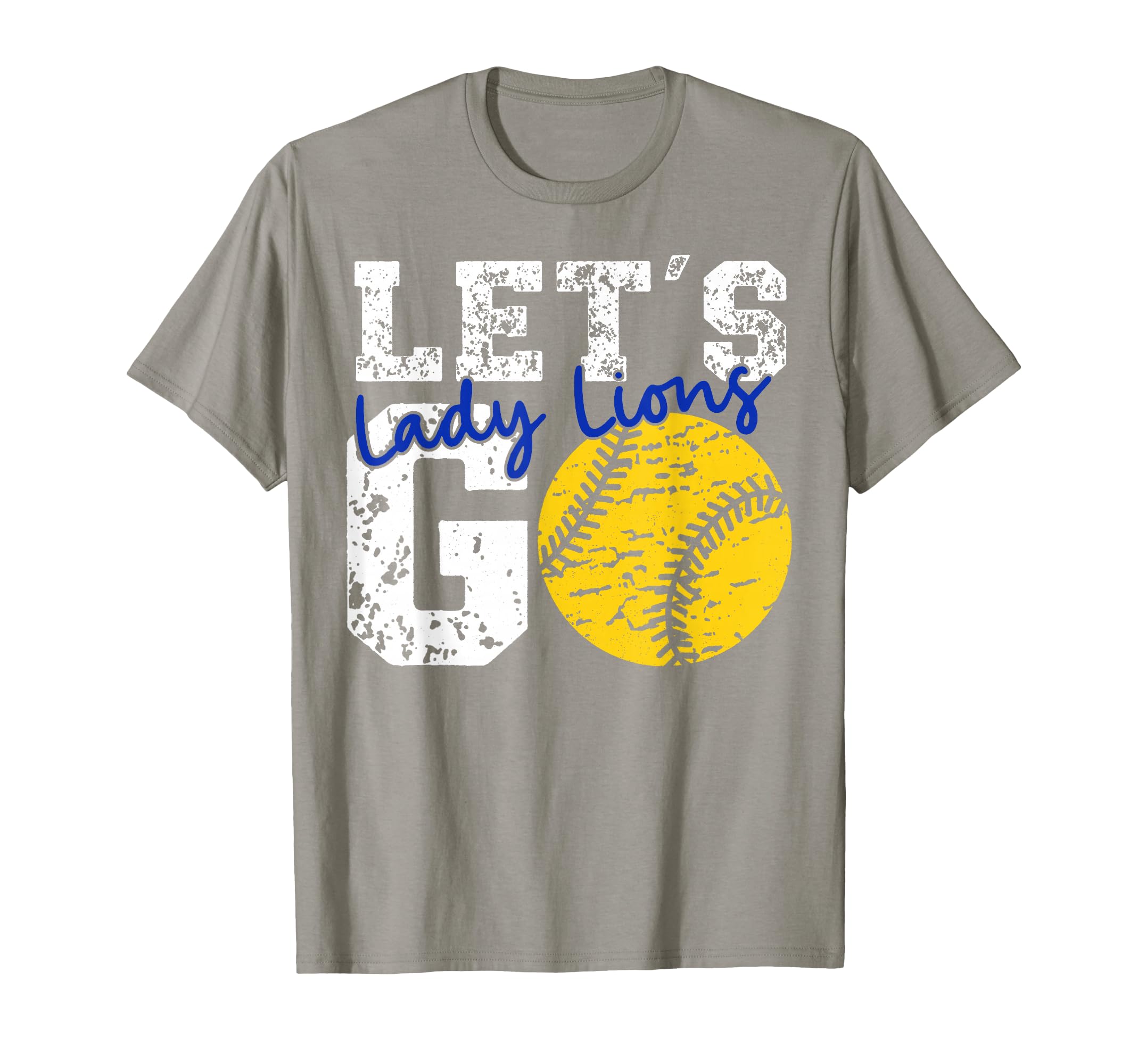 Lets Go Softball Mom Game Day Team T-Shirt - Novelty Apparel for Adults - T-Shirt, Sweatshirt, Hoodie