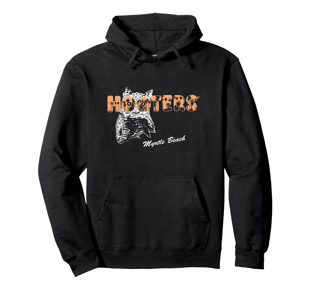 Hooters Myrtle Beach Distressed Wings Hoodie - Custom Art Print Men Women - T-Shirt, Sweatshirt, Hoodie