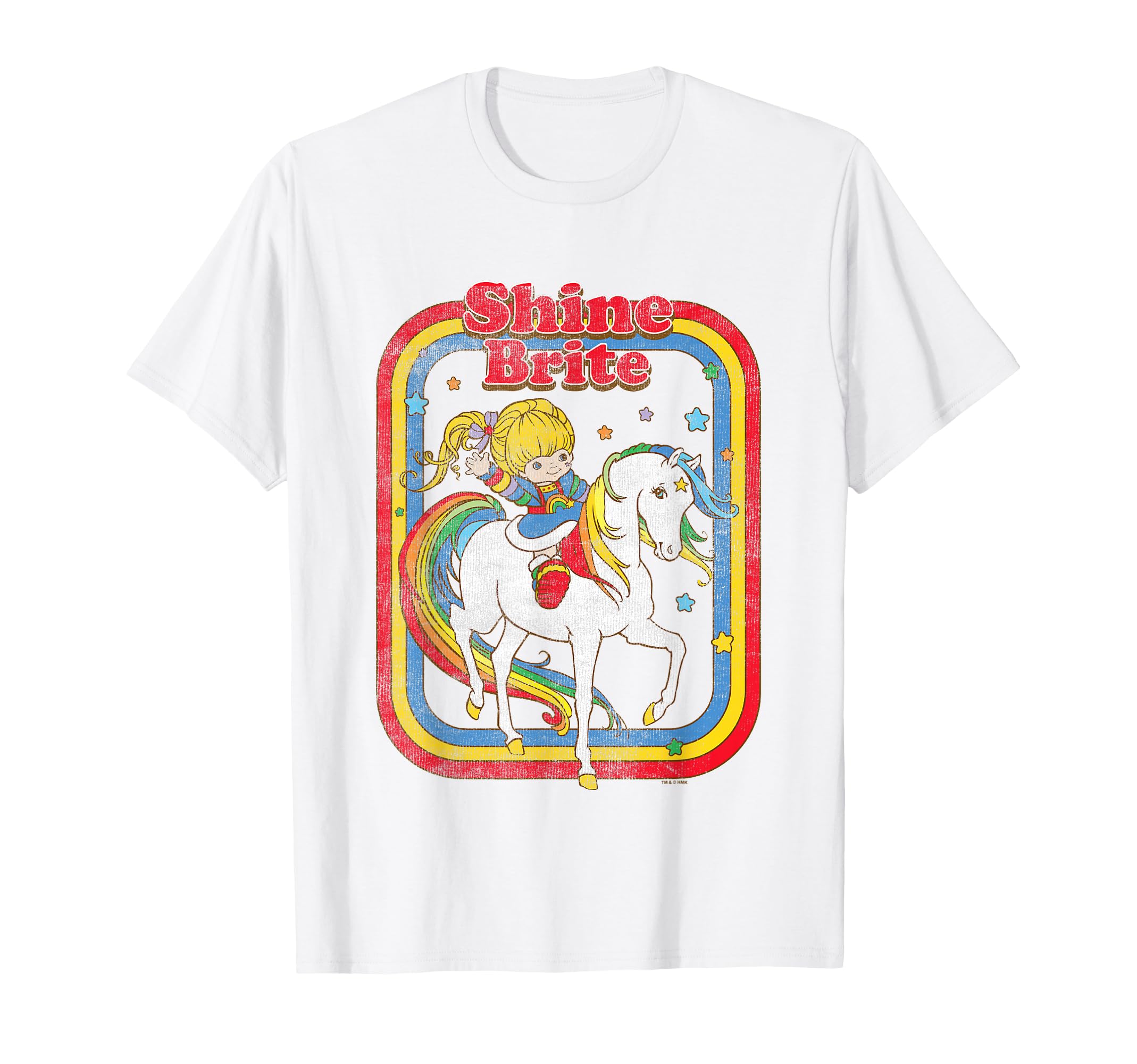 Rainbow Brite Starlite Shine Bright T-Shirt - Fun Novelty Design Unisex - T-Shirt, Sweatshirt, Hoodie