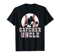 Baseball Catcher Uncle Baseball T-Shirt - Casual Everyday Wear for Adults - T-Shirt, Sweatshirt, Hoodie