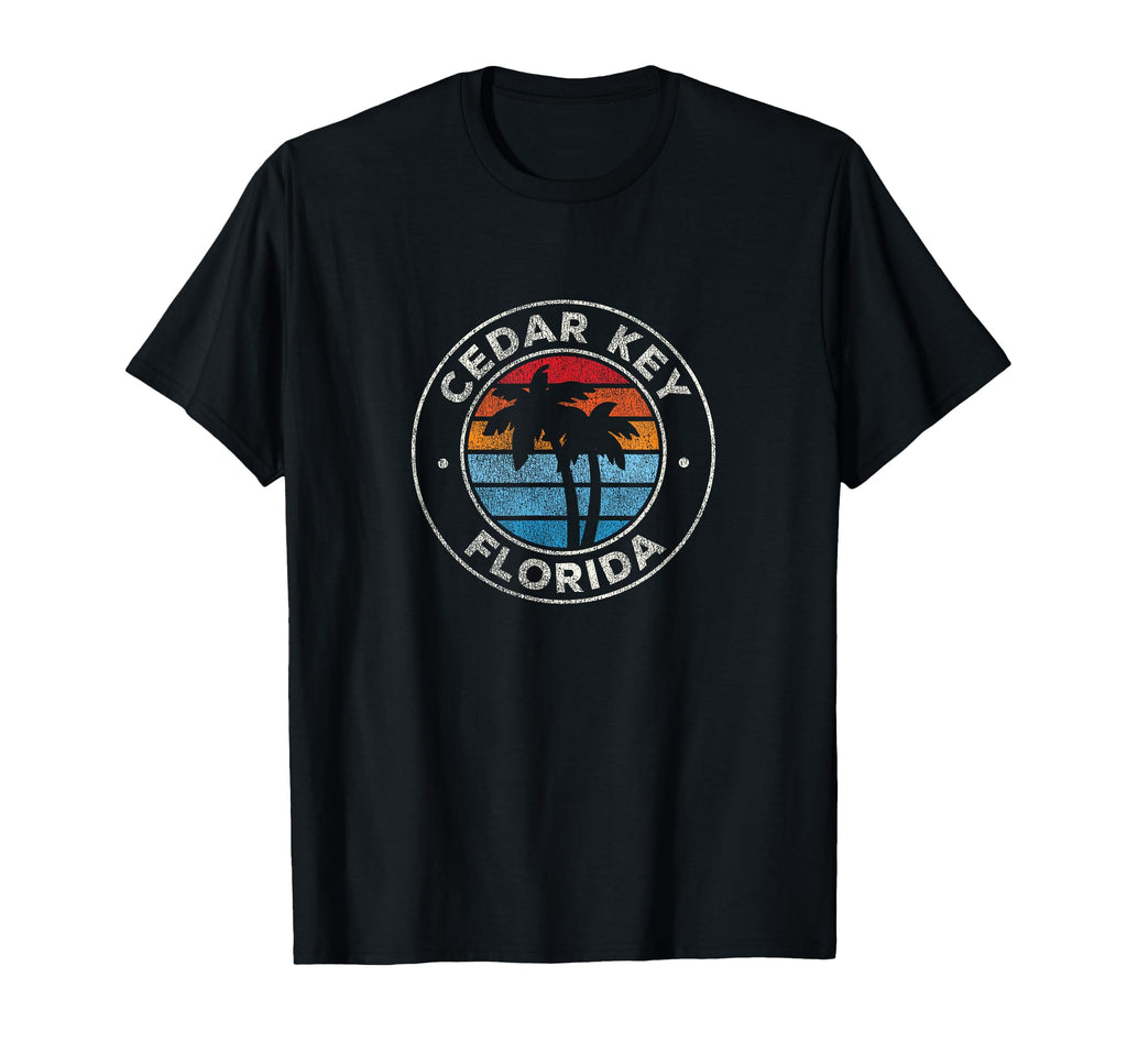 Cedar Key Florida Fl 70S T-Shirt - Aesthetic Graphic Unisex - T-Shirt, Sweatshirt, Hoodie