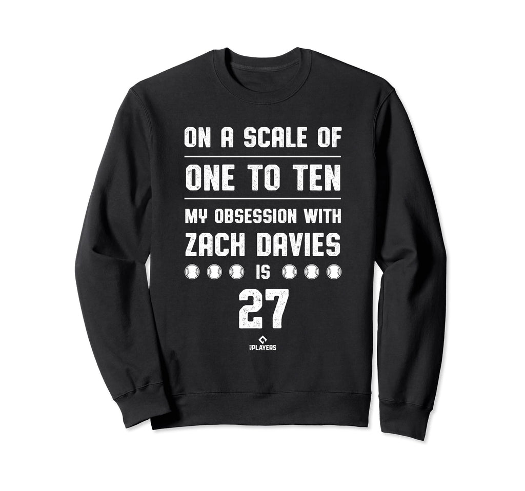 Zach Davies Obsession Chicago Sweatshirt - Casual Everyday Wear Unisex - T-Shirt, Sweatshirt, Hoodie