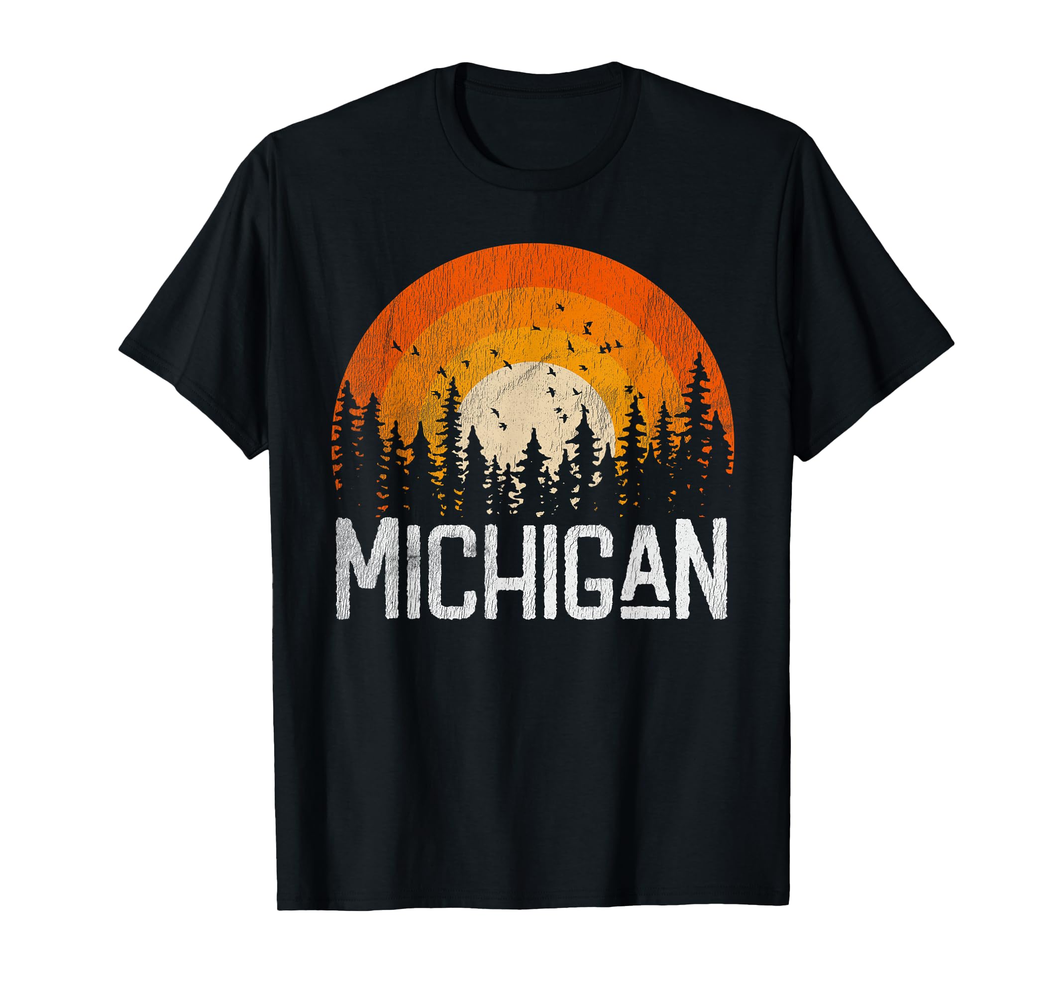 Michigan 70S 80S T-Shirt - Trendy Graphic for Adults - T-Shirt, Sweatshirt, Hoodie