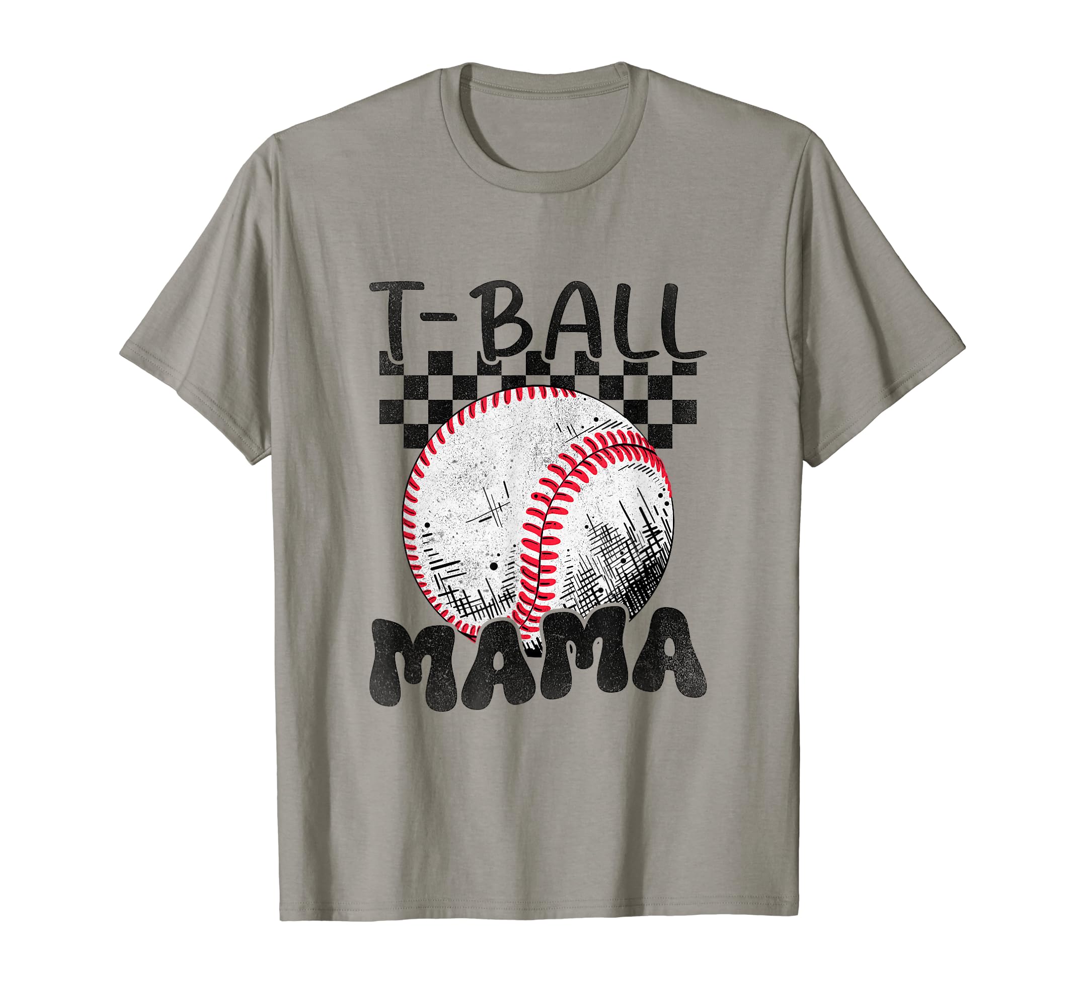 Funny T Ball Mom Softball Ball Mama T-Shirt - Aesthetic Graphic Unisex - T-Shirt, Sweatshirt, Hoodie