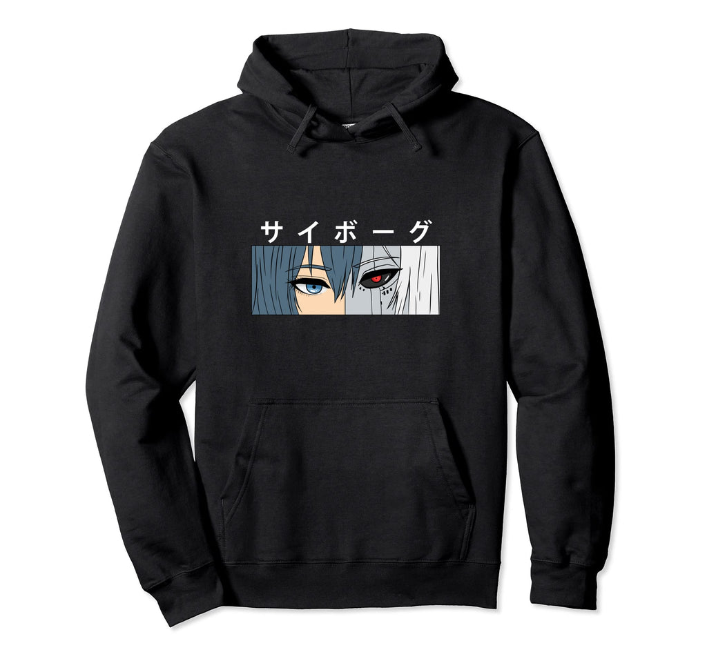 Cyborg Japanese Anime Manga And Anime Hoodie - Streetwear Style Men Women - T-Shirt, Sweatshirt, Hoodie